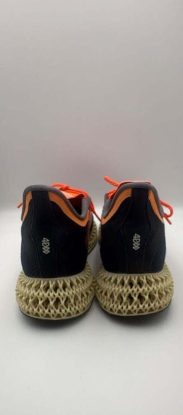 Adidas 4DFWD 2 Impact Orange/Trace Grey Running Shoes (GY8421) - Picture 5 of 13